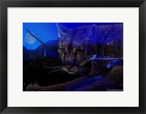 Framed Silent Night 2 Print