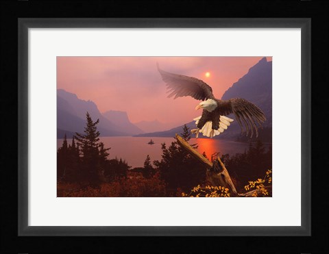 Framed Autumn Horizon Print