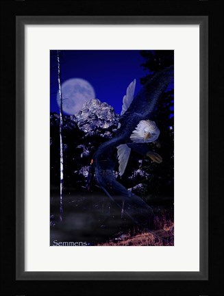 Framed Moonlight Prey Print
