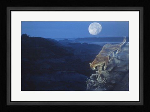 Framed Enter The Badlands Print