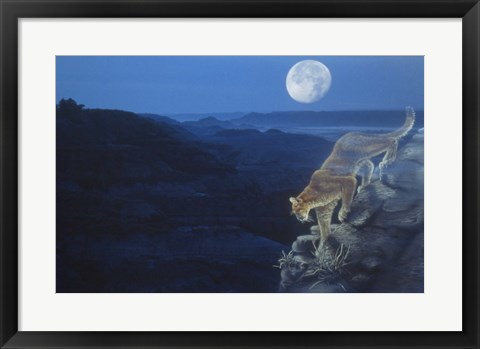 Framed Enter The Badlands Print