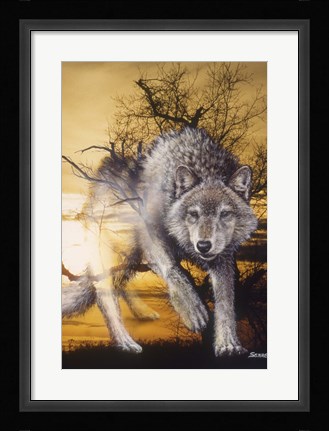 Framed Golden Rule Print