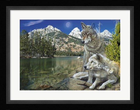 Framed Two In Time Print