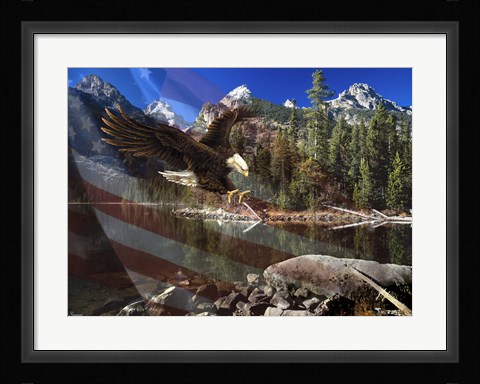 Framed Color Of Glory Print