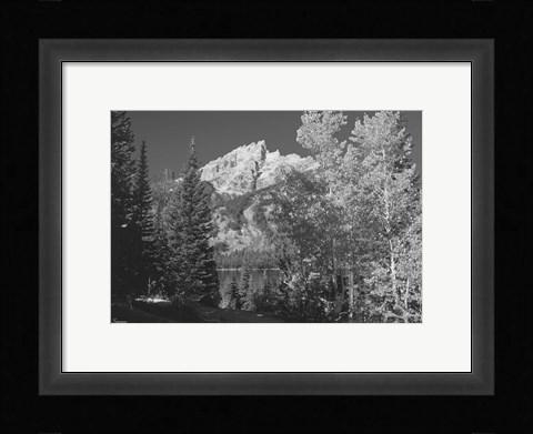 Framed Teton 4 Print