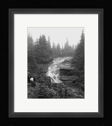 Framed Falls 1 Print