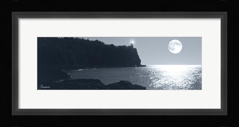 Framed Splitrock Lighthouse Horizontal Print