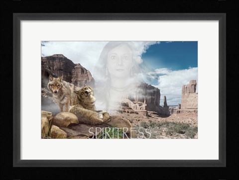 Framed Spiritress Print