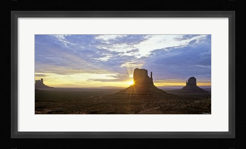 Framed Monument Valley 3 Print