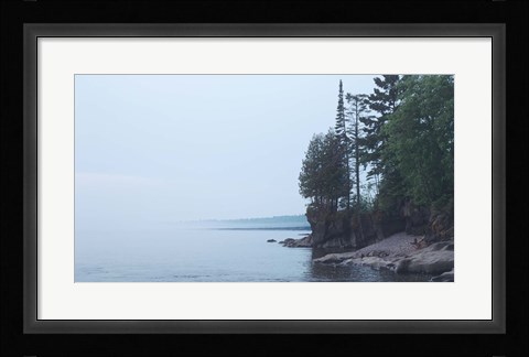 Framed Lake Superior 4 Print