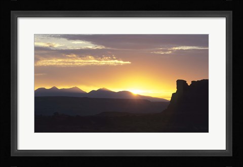 Framed Canyonland Sunset 2 Print
