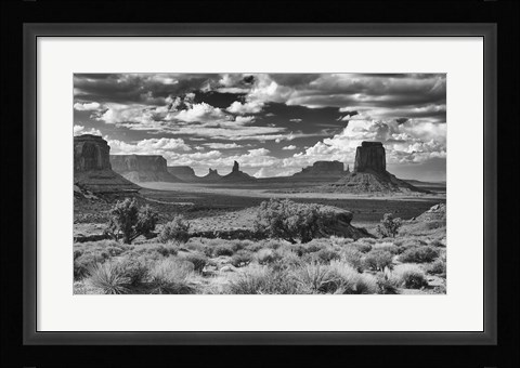 Framed Monument Valley 15 Print