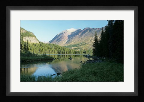 Framed Glacier National Park 23 Print