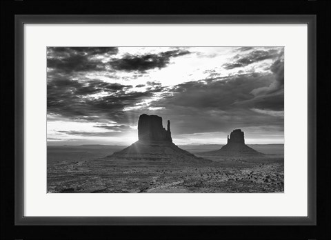 Framed Monument Valley 3 Print