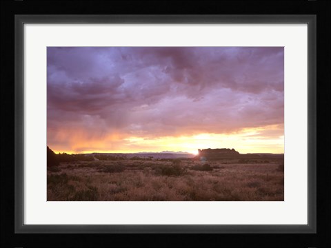 Framed Canyonland Sunset 1 Print