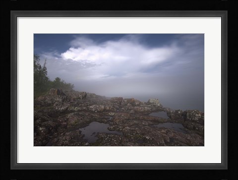 Framed North Shore 1 Print