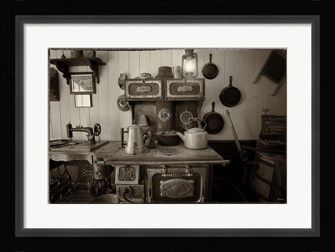 Framed Bonanzaville 24 Print