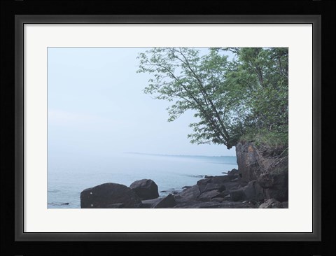 Framed Lake Superior 5 Print