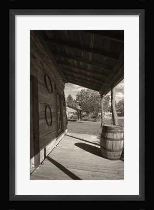 Framed Bonanzaville 25 Print