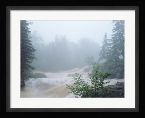 Framed Lake Superior 1 Print