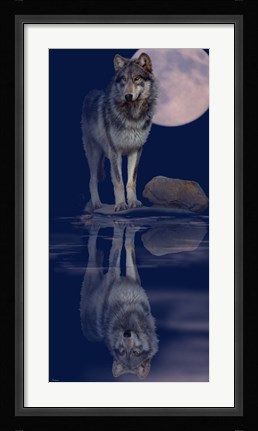 Framed Stepping Stones Print