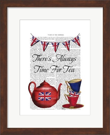 Framed Time For Tea Print