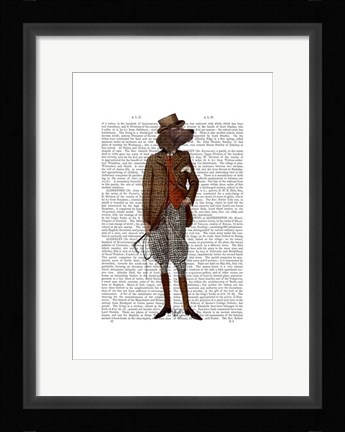 Framed Red Setter Rider Full Print