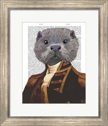 Framed Captain Otter Print