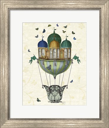 Framed Butterfly House Print