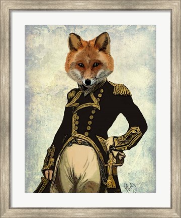 Framed Admiral Fox Full II Print