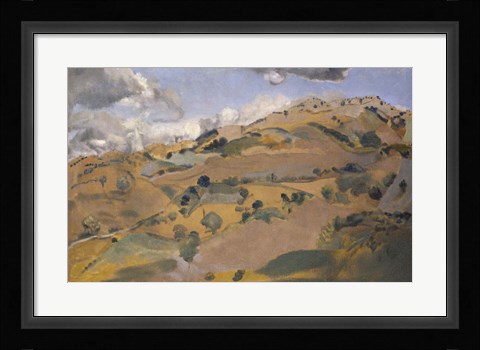 Framed Landscape in Provence Print
