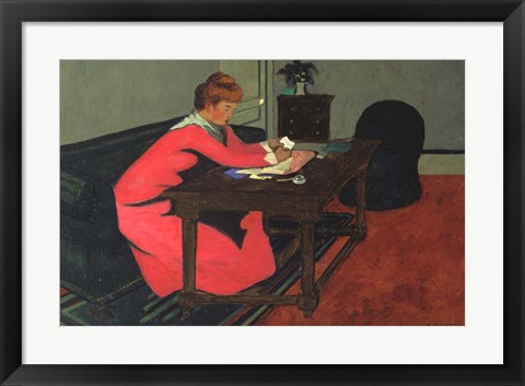 Framed Portrait of Misia Sert Print