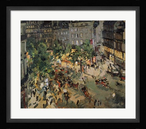 Framed Boulevard des Capucines, Paris Print