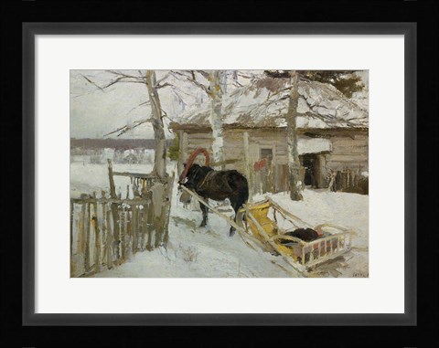 Framed Winter Print