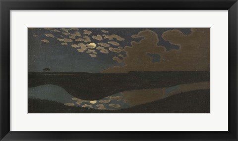 Framed Moonligh,t c. 1895 Print