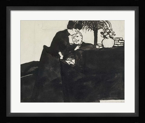 Framed Explanation, c. 1897 Print