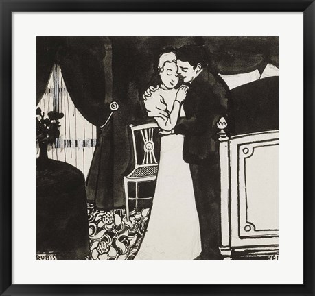 Framed Ruby and the Belle Pin, c. 1897 Print