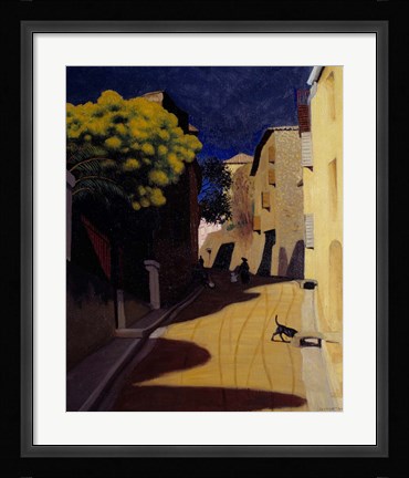 Framed Mimosas in Bloom at Cagnes, 1921 Print