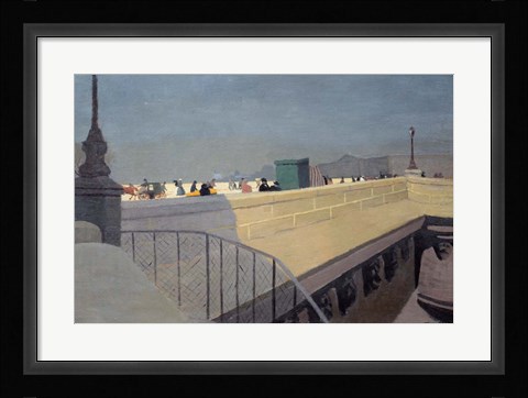 Framed Pont Neuf in Paris, 1901 Print