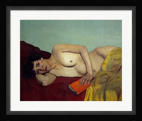 Framed Abandoned Reading Print