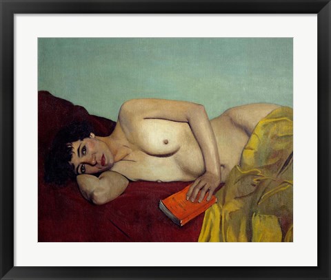 Framed Abandoned Reading Print