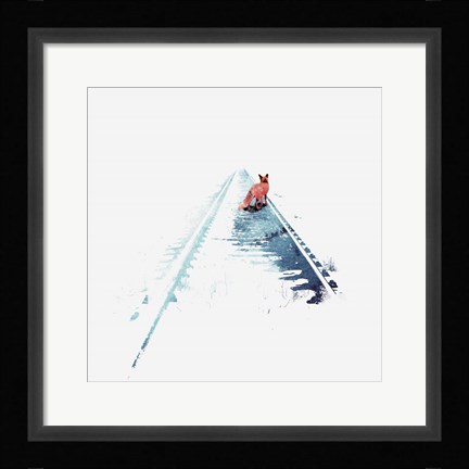 Framed From Nowhere To Nowhere Print