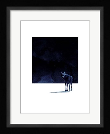 Framed Im Going Back Print