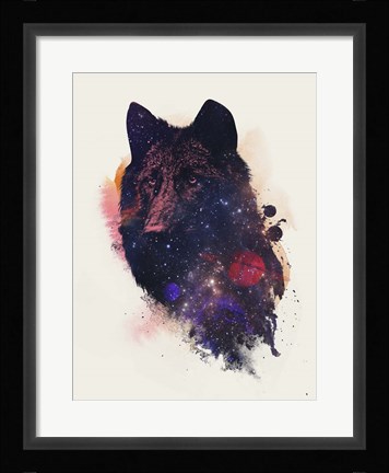 Framed Universal Wolf Print