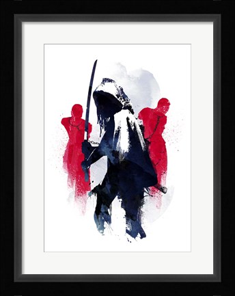 Framed Michonne Print