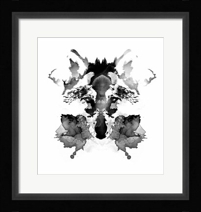 Framed Rorschach Print