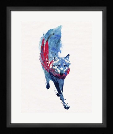 Framed Lupus Lupus Print