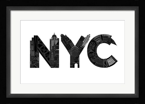 Framed NYC Print