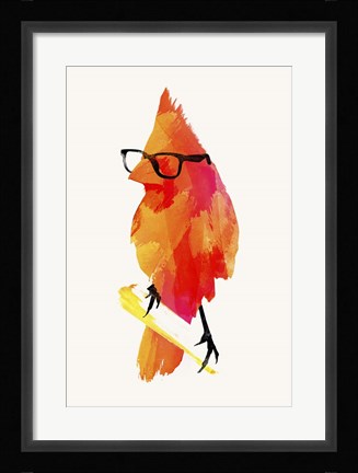 Framed Punk Birdy Print