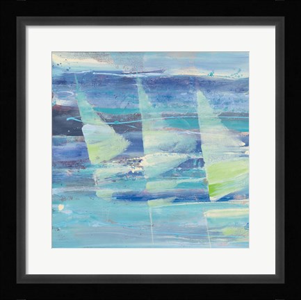Framed Summer Sail I Print